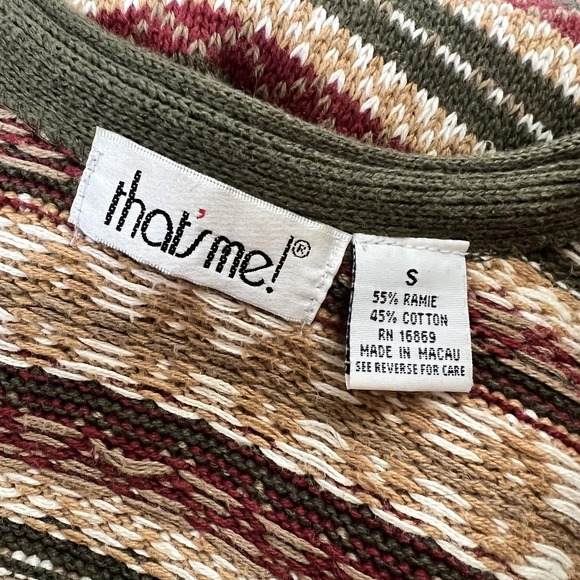 Vintage Sweater Vest Fair Isle Grandpa Cottage Indie Academia‎ Granola Cabincore - Picture 8 of 10